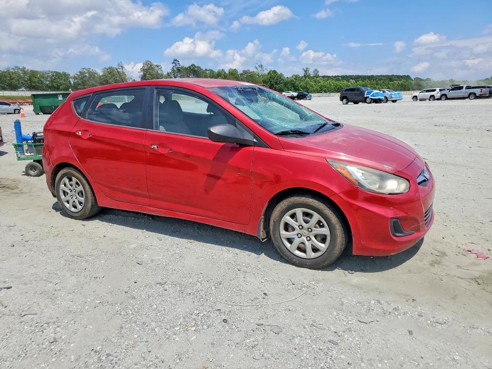 2012 Hyundai VIN KMHCT5AE4CU036682 COPART salvage auction — VANDALISM, Sc - Cert Of Title-Salvage, sold $450 on 2026-07-27 (photo 4)
