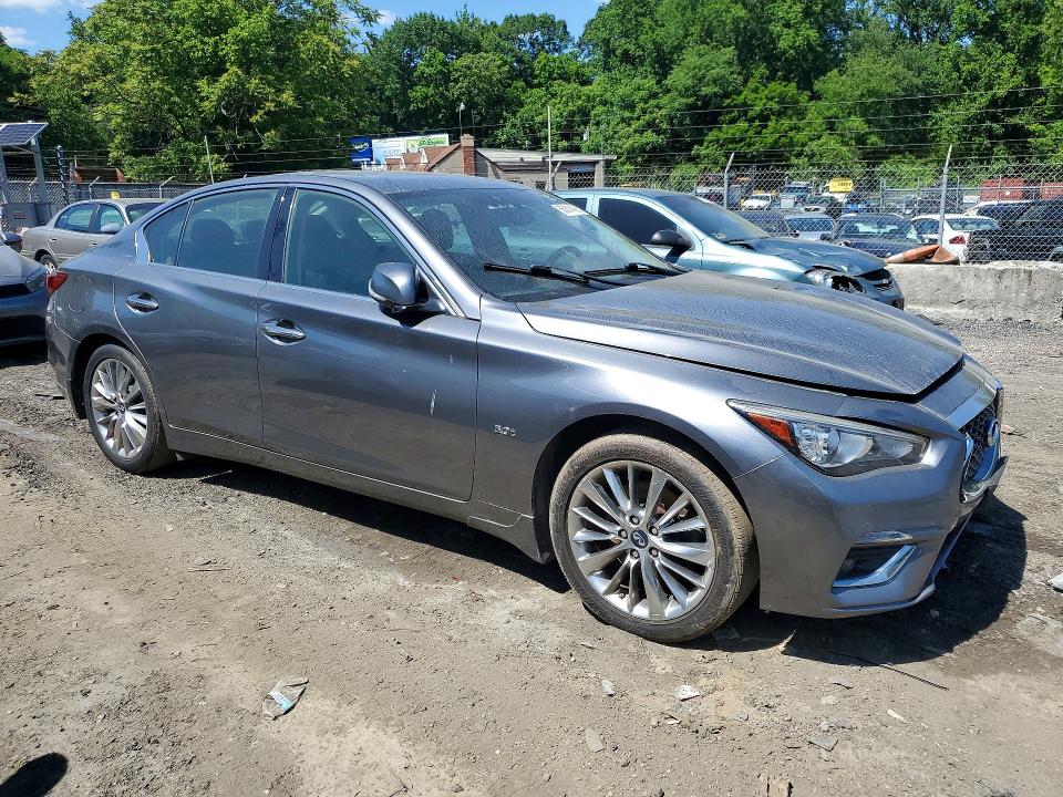 2018 Infiniti VIN JN1EV7AR3JM430700 COPART salvage auction — REAR END, Va - Certificate Of Title, sold $3,500 on 2026-07-02 (photo 4)
