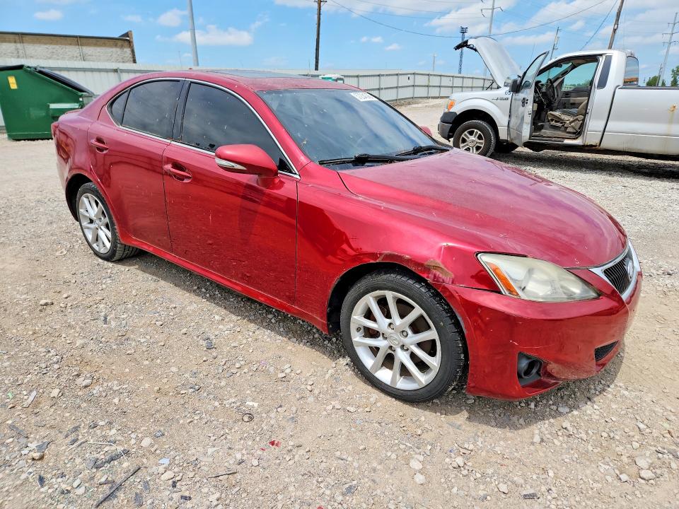2012 Lexus Is VIN JTHCF5C28C5056361 COPART salvage auction — FRONT END, Oh - Cert Of Title-Rebuilt Salvage, sold $775 on 2026-07-02 (photo 4)