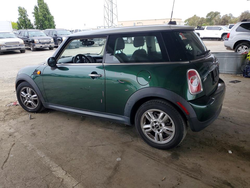 2013 Mini Cooper VIN WMWSU3C50DT679260 COPART salvage auction — SIDE, Ca - Salvage Certificate, sold $100 on 2026-07-09 (photo 2)