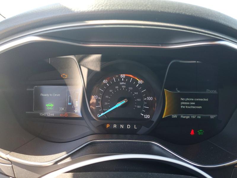 2018 Ford Fusion VIN 3FA6P0LU8JR232650 COPART salvage auction — FRONT END, Ca - Salvage Certificate, sold $1,150 on 2026-07-02 (photo 9)