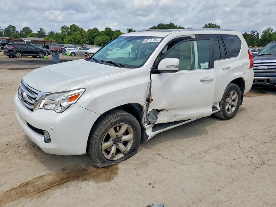 2011 Lexus Gx VIN JTJBM7FX8B5026875 COPART salvage auction — SIDE, Ms - Cert Of Title-Salvaged, sold $8,900 on 2026-07-17 (photo 1)