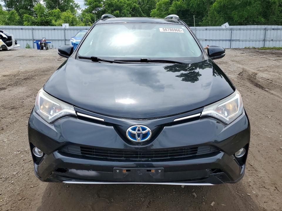 2016 Toyota Rav4 VIN JTMRJREV4GD033115 COPART salvage auction — REAR END, On - Permit Salvage, sold $9,300 on 2026-07-14 (photo 5)