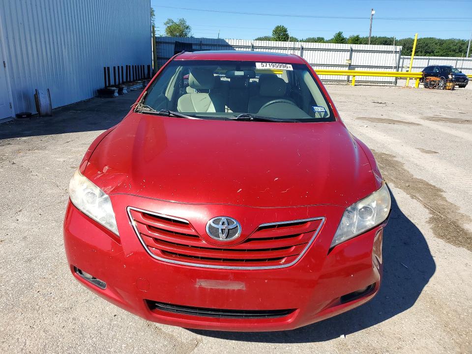2007 Toyota Camry VIN JTNBE46K873052362 COPART salvage auction — ROOF, IA - CERT OF TITLE-SALVAGE TITLE, sold $775 on 2026-07-24 (photo 5)