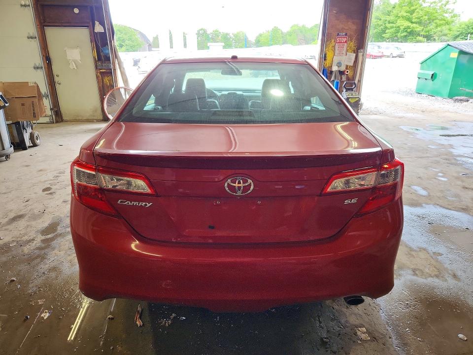 2012 Toyota Camry VIN 4T1BF1FK0CU555688 COPART salvage auction — FRONT END, PA - CERTIFICATE OF SALVAGE, sold $1,900 on 2026-07-02 (photo 6)