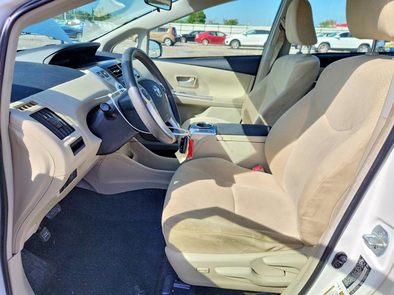 2012 Toyota Prius VIN JTDZN3EU6C3166872 COPART salvage auction — FRONT END, Il - Salvage Certificate, sold $2,000 on 2026-07-20 (photo 7)