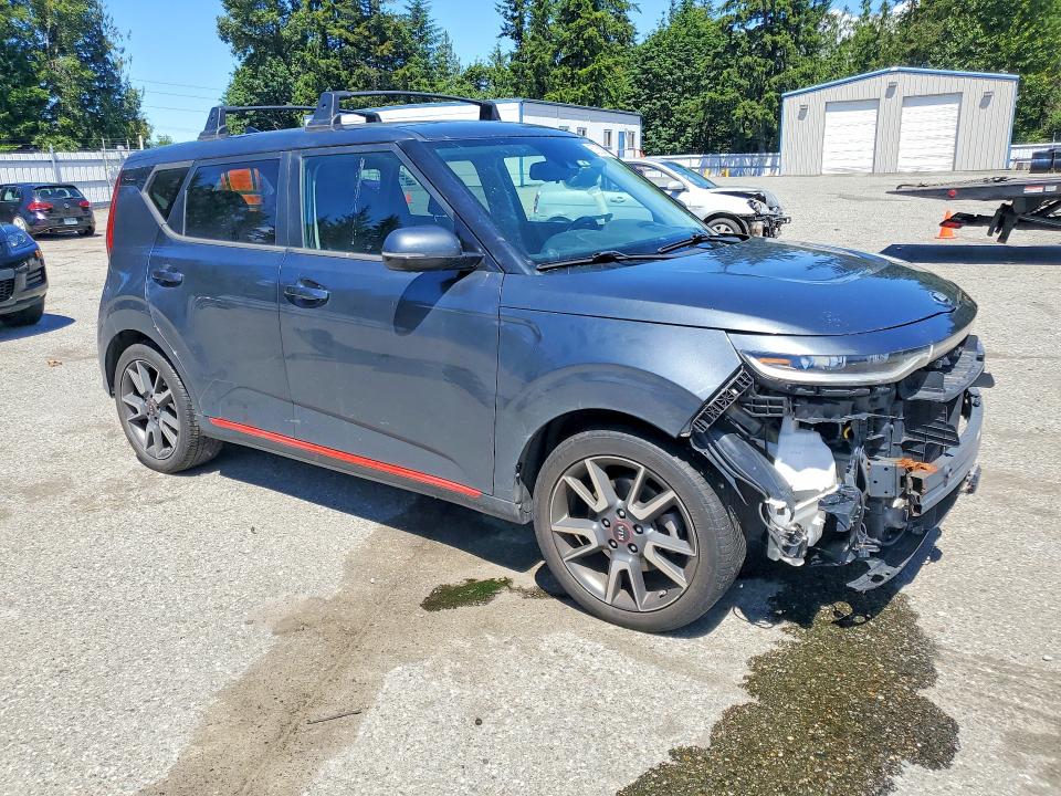 2020 Kia Soul VIN KNDJ53AF2L7102714 COPART salvage auction — FRONT END, Wa - Vehicle Cert Of Ownership-Titl, sold $2,400 on 2026-07-06 (photo 4)