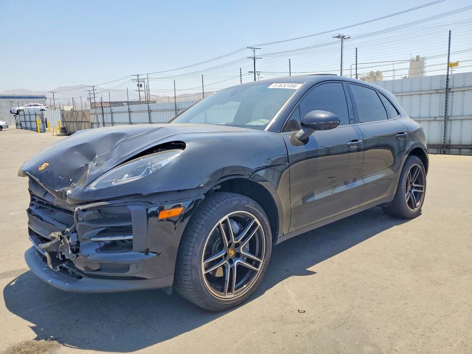2021 Porsche VIN WP1AA2A5XMLB01086 COPART salvage auction — FRONT END, Ca - Salvage Certificate, sold $9,700 on 2026-07-29 (photo 1)
