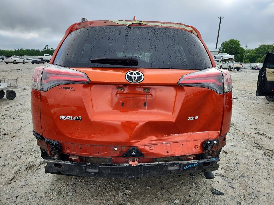 2016 Toyota Rav 4 VIN JTMWFREV1GJ096808 COPART salvage auction — REAR END, Ga - Cert Of Title-Salvage, sold $4,450 on 2026-07-08 (photo 6)