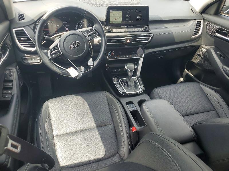 2021 Kia Seltos VIN KNDETCA28M7073659 COPART salvage auction — FRONT END, Oh - Cert Of Title-Salvage, sold $4,150 on 2026-07-17 (photo 8)