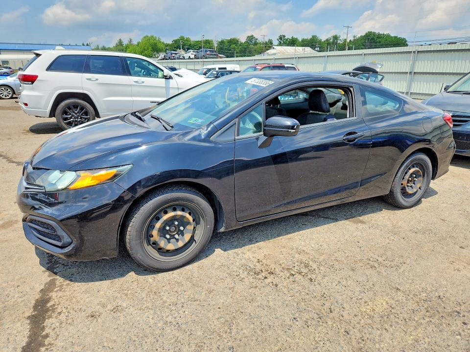 2014 Honda Civic VIN 2HGFG3B56EH506565 COPART salvage auction — FRONT END, Pa - Cert Of Title, sold $1,600 on 2026-07-06 (photo 1)