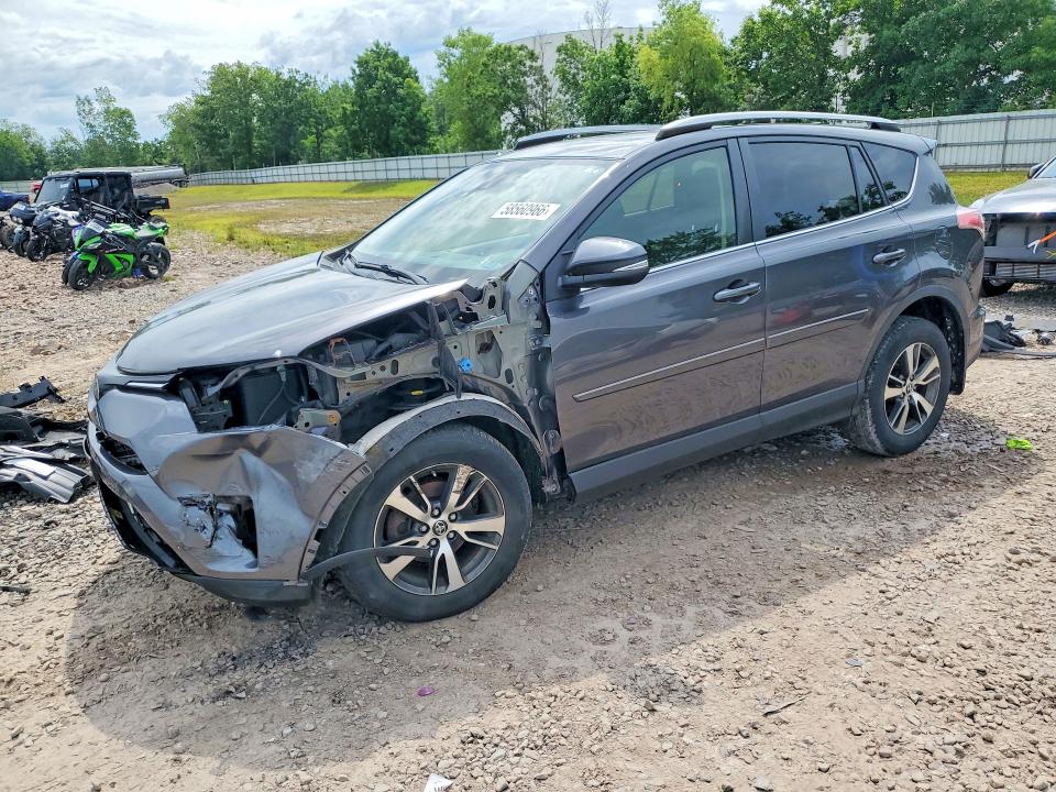 2018 Toyota Rav 4 VIN JTMRFREV9JJ189466 COPART salvage auction — FRONT END, Ny - Mv-907A Salvage Certificate, sold $6,700 on 2026-07-08 (photo 1)