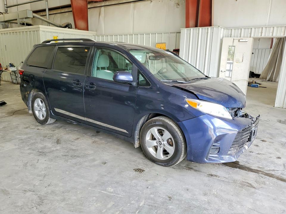2018 Toyota Sienna VIN 5TDKZ3DC7JS956725 COPART salvage auction — FRONT END, Ny - Mv-907A Salvage Certificate, sold $1,750 on 2026-07-13 (photo 4)