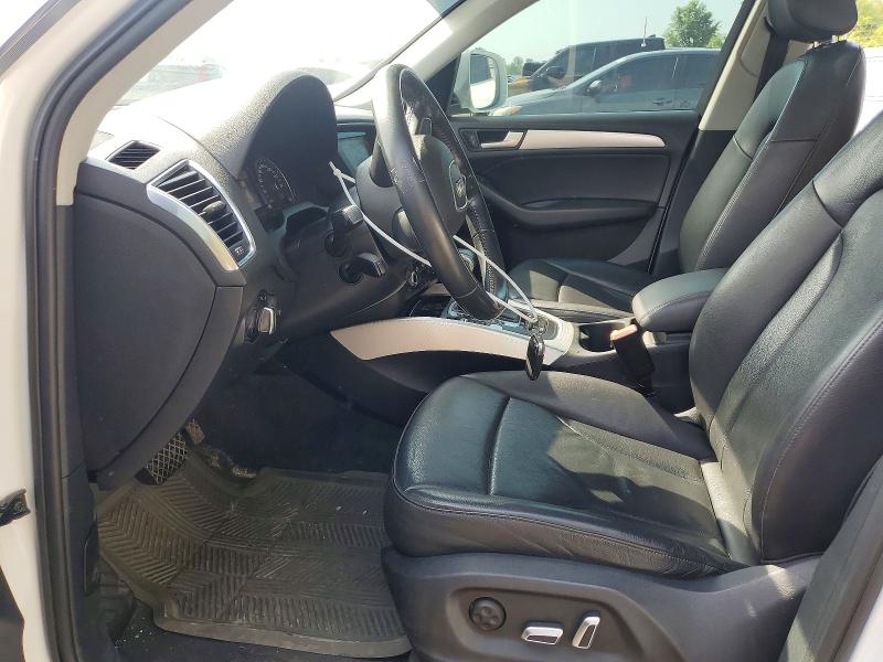 2017 Audi Q5 VIN WA1L2AFP4HA034976 COPART salvage auction — FRONT END, On - Permit Salvage, sold $3,150 on 2026-07-14 (photo 7)