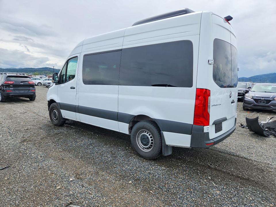 2025 Mercedes-benz Sprinter 2500 VIN W1Z4KFHY3ST224994 COPART salvage auction — FRONT END, WA - VEHICLE CERT OF OWNERSHIP-TITL (P), sold $21,900 on 2026-07-13 (photo 2)