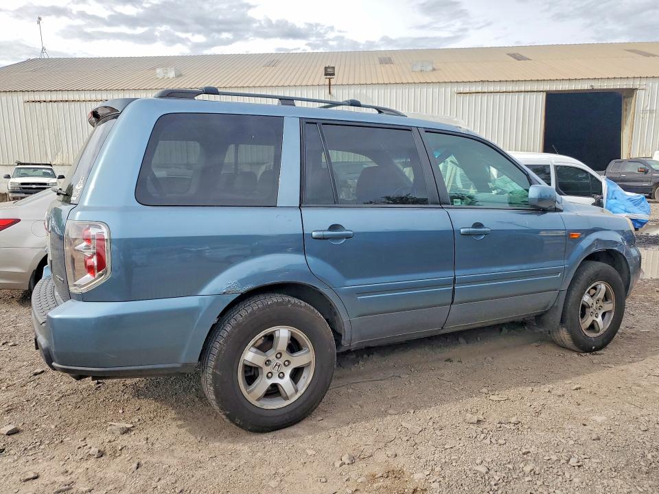 2006 Honda Pilot VIN 2HKYF18706H535608 COPART salvage auction — ROOF, Pa - Certificate Of Salvage, sold $575 on 2026-08-02 (photo 3)
