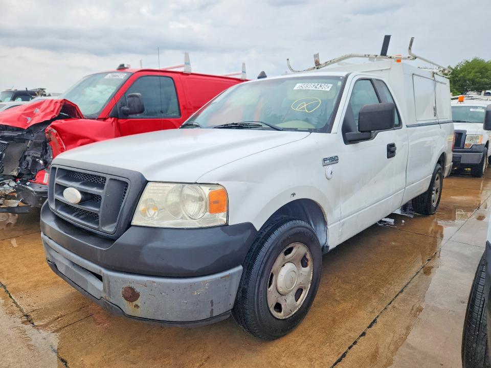 2008 Ford F-150 lightning VIN 1FTRF12218KC02775 COPART salvage auction — FRONT END, TX - CERTIFICATE OF TITLE, sold $2,100 on 2026-07-09 (photo 1)