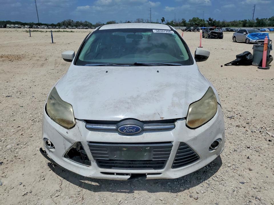 2012 Ford Focus VIN 1FAHP3F22CL178140 COPART salvage auction — FRONT END, Tx - Certificate Of Title, sold $300 on 2026-07-02 (photo 5)