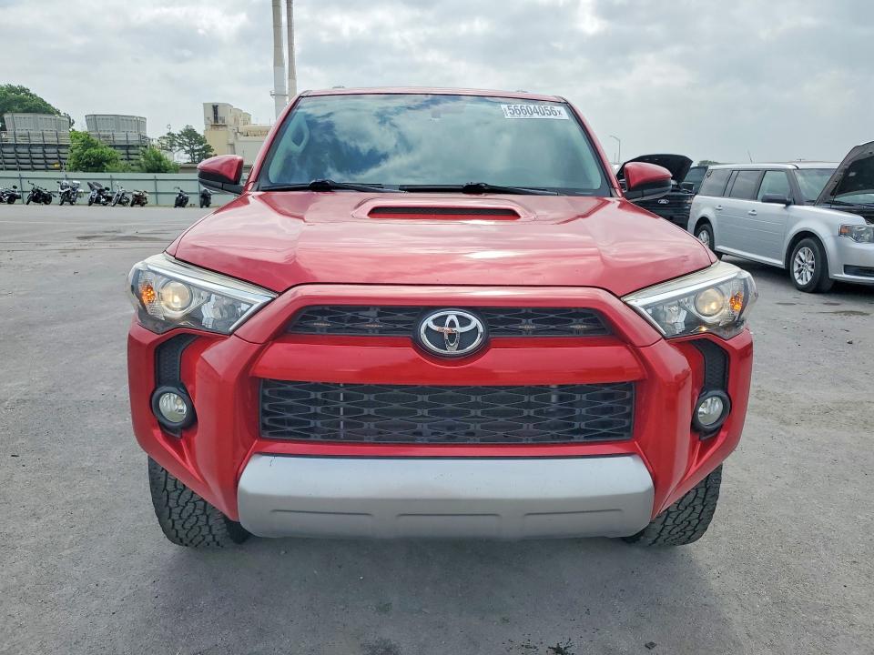 2018 Toyota 4runner VIN JTEBU5JR2J5581752 COPART salvage auction — REAR END, OK - CERTIFICATE OF TITLE, sold $12,400 on 2026-07-31 (photo 5)