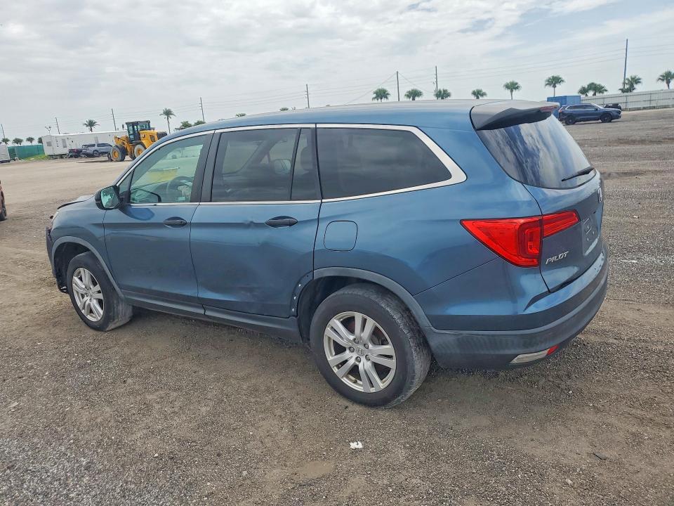 2018 Honda Pilot VIN 5FNYF5H18JB010029 COPART salvage auction — FRONT END, Fl - Certificate Of Title, sold $425 on 2026-07-02 (photo 2)