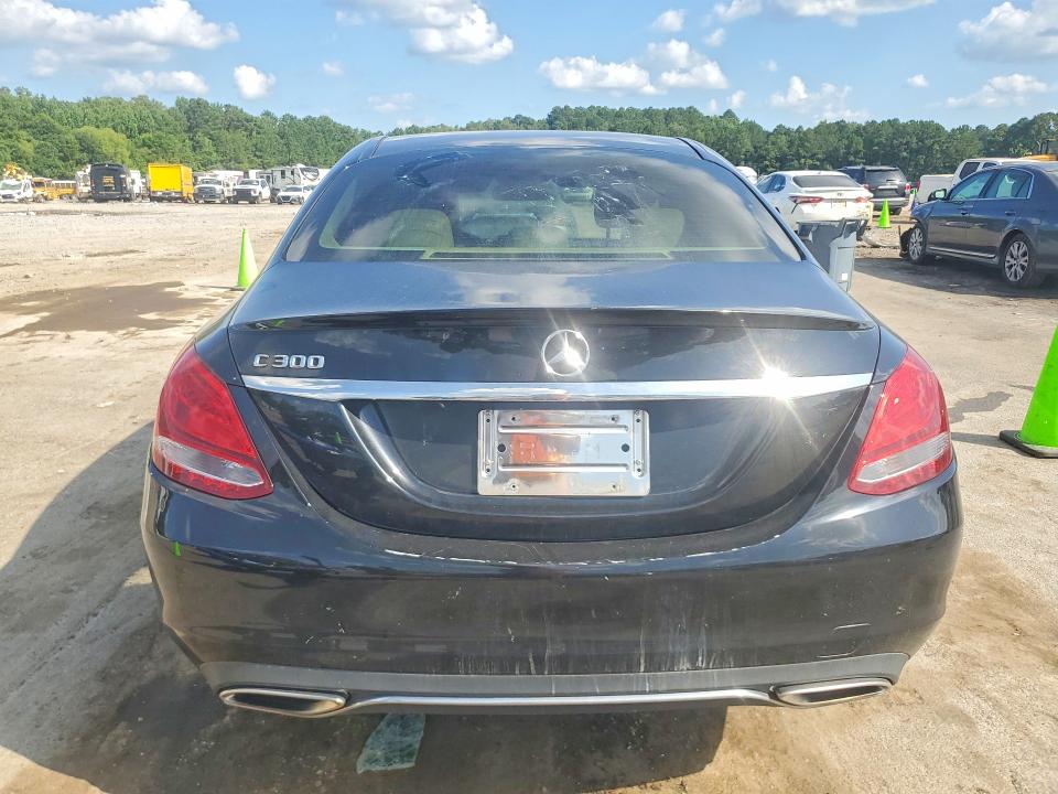 2016 Mercedes-benz C-klasse VIN WDDWF4JB0GR151965 COPART salvage auction — FRONT END, La - Certificate Of Title (P), sold $3,350 on 2026-07-24 (photo 6)