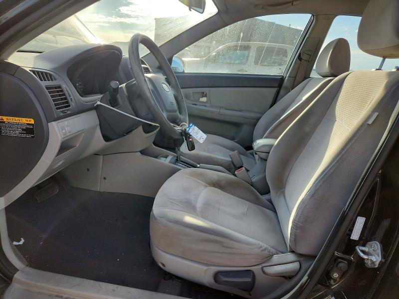2009 Kia Spectra VIN KNAFE222395593193 COPART salvage auction — SIDE, Ut - Salvage Certificate, sold $700 on 2026-07-10 (photo 7)