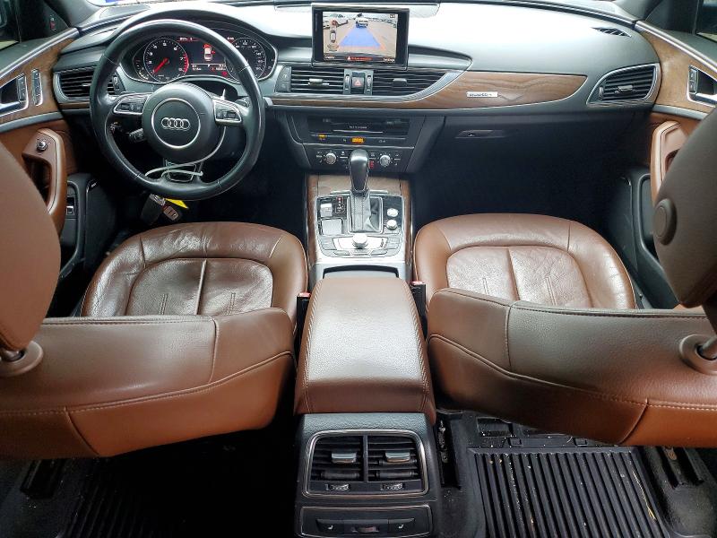 2016 Audi A6 VIN WAUGFAFC0GN178795 COPART salvage auction — FRONT END, Tx - Salvage Vehicle Title, sold $3,100 on 2026-07-02 (photo 8)