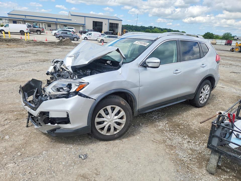 2017 Nissan Rogue VIN JN8AT2MV6HW252314 COPART salvage auction — FRONT END, Tn - Salvage Certificate, sold $650 on 2026-07-02 (photo 1)