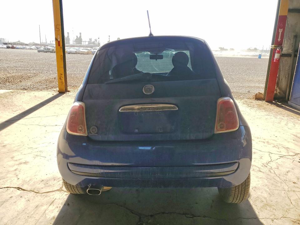 2013 Fiat 500 VIN 3C3CFFAR5DT531462 COPART salvage auction — FRONT END, Az - Certificate Of Title, sold $475 on 2026-07-29 (photo 6)