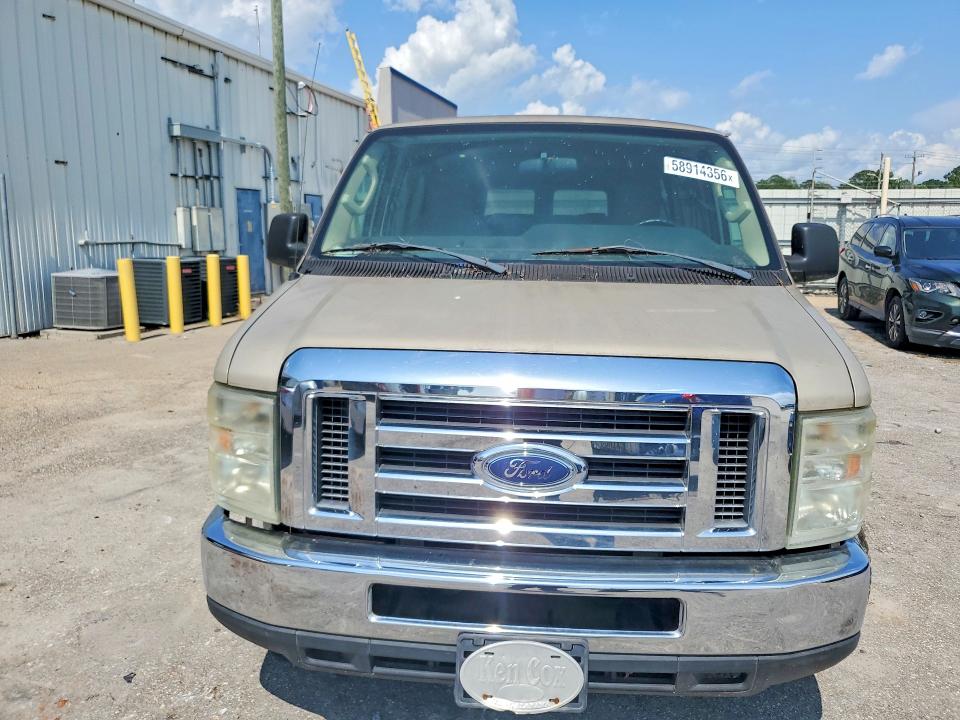 2009 Ford Econoline VIN 1FBSS31L89DA68179 COPART salvage auction — REAR END, Al - Certificate Of Title, sold $1,150 on 2026-07-06 (photo 5)