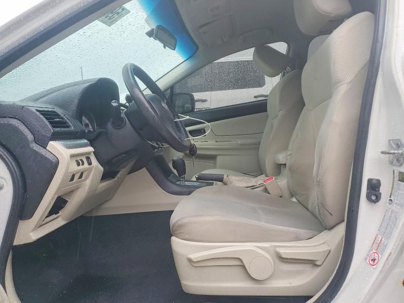 2012 Subaru Impreza VIN JF1GJAA67CH019774 COPART salvage auction — FRONT END, Fl - Cert Of Title Slvg Rebuildable, sold $375 on 2026-07-14 (photo 7)