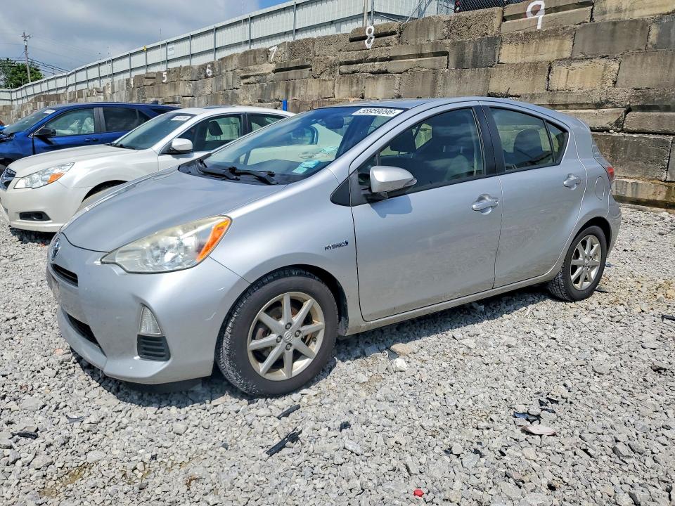 2012 Toyota Prius VIN JTDKDTB3XC1525894 COPART salvage auction — WATER/FLOOD, Oh - Cert Of Title-Salvage Flood, sold $1,400 on 2026-07-31 (photo 1)