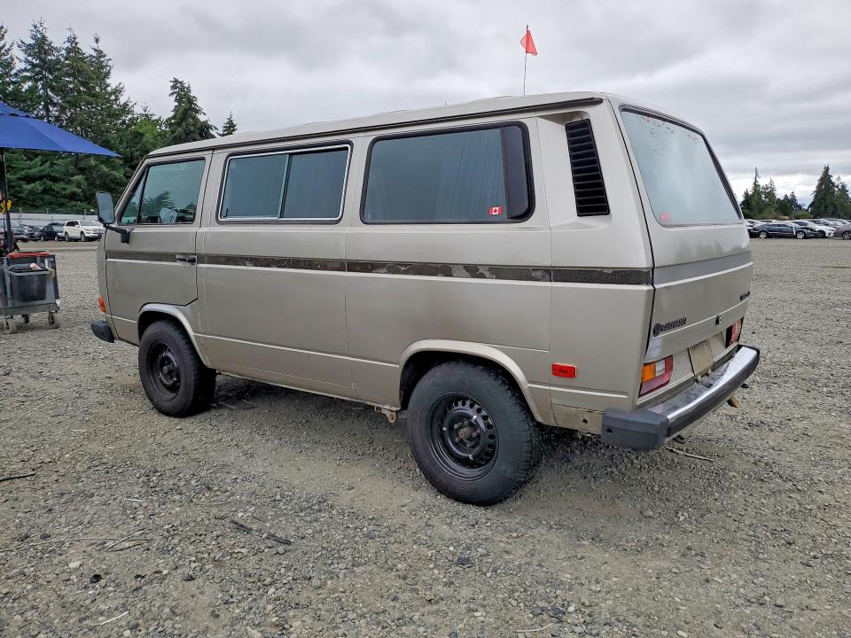1988 Volkswagen Vanagon VIN WV2YB0253JH007440 COPART salvage auction — BURN, WA - BILL OF SALE, sold $1,350 on 2026-07-10 (photo 2)