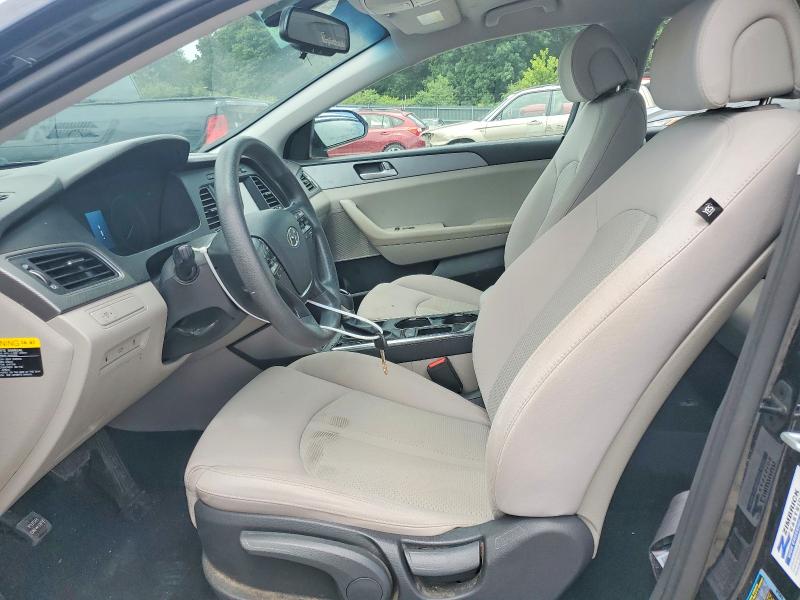 2017 Hyundai Sonata VIN 5NPE24AA4HH466995 COPART salvage auction — FRONT END, Tn - Certificate Of Title (P), sold $550 on 2026-07-02 (photo 7)