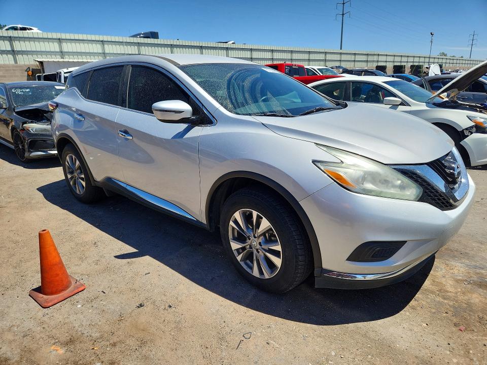 2017 Nissan Murano VIN 5N1AZ2MG8HN134133 COPART salvage auction — MINOR DENT/SCRATCHES, Nm - Certificate Of Title, sold $2,550 on 2026-07-02 (photo 4)