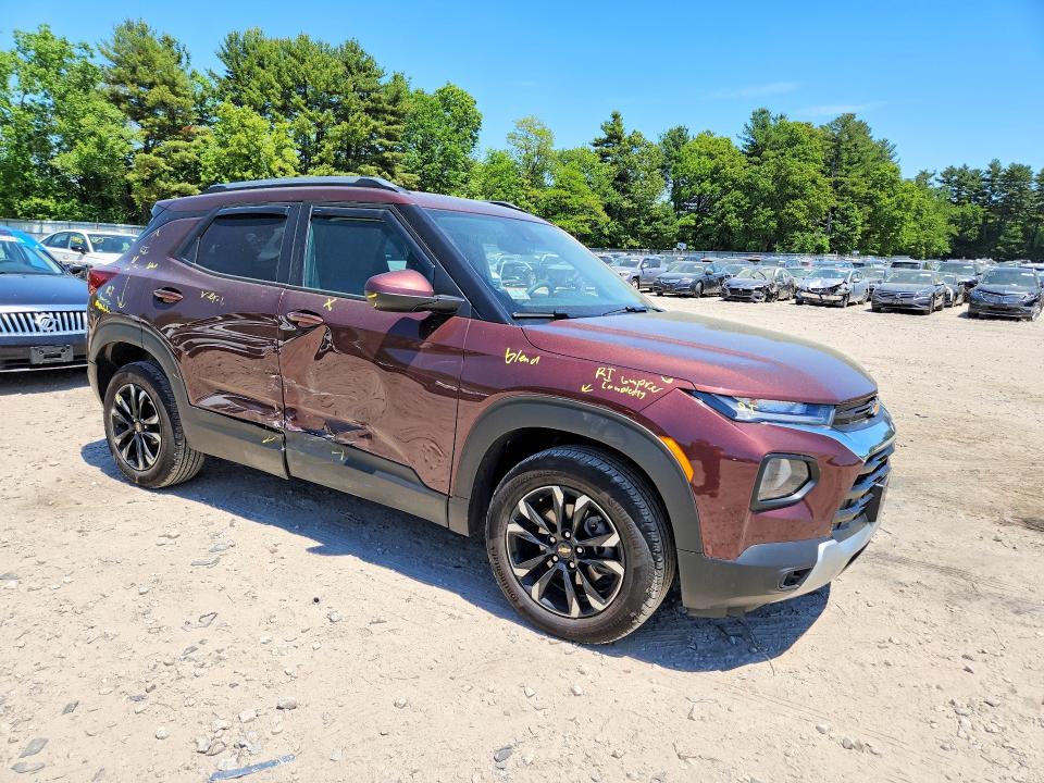 2023 Chevrolet VIN KL79MRSL4PB175841 COPART salvage auction — SIDE, MA - CERT OF TITLE-SALVAGE, sold $10,600 on 2026-07-30 (photo 4)