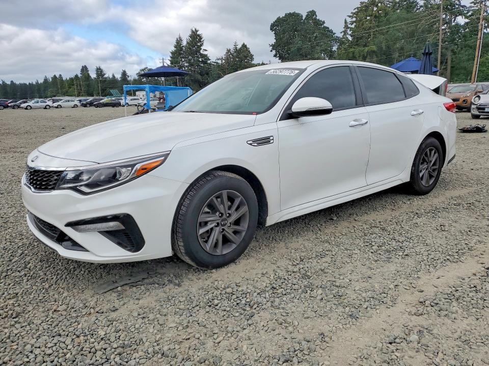 2020 Kia Optima VIN 5XXGT4L35LG448370 COPART salvage auction — REAR END, Wa - Bill Of Sale, sold $3,700 on 2026-07-14 (photo 1)