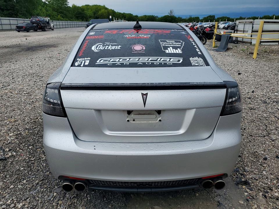 2009 Pontiac G8 VIN 6G2ER57759L189534 COPART salvage auction — FRONT END, Ar - Certificate Of Title, sold $2,600 on 2026-07-15 (photo 6)