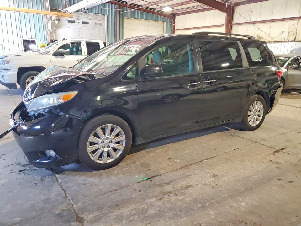 2015 Toyota Sienna VIN 5TDDK3DCXFS096940 COPART salvage auction — REAR END, Il - Salvage Certificate, sold $175 on 2026-07-29 (photo 1)