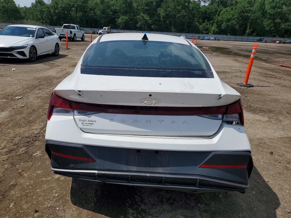 2024 Hyundai Elantra VIN KMHLL4DG7RU723476 COPART salvage auction — FRONT END, La - Cert Of Title-Salvage, sold $2,750 on 2026-07-02 (photo 6)