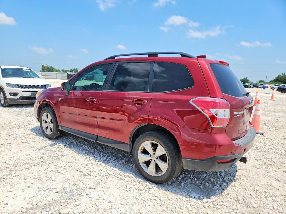 2016 Subaru VIN JF2SJADCXGH492405 COPART salvage auction — REAR END, Tx - Salvage Vehicle Title, sold $600 on 2026-07-23 (photo 2)