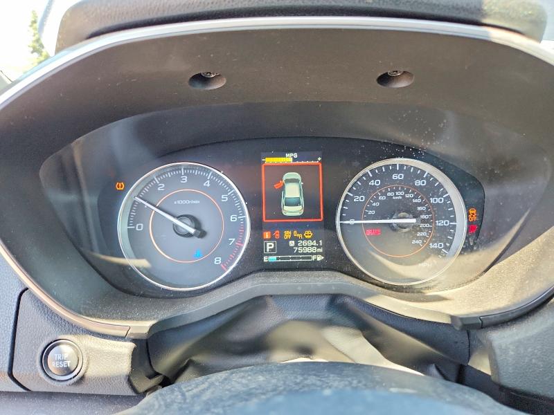 2019 Subaru Xv VIN JF2GTAMC4K8232221 COPART salvage auction — FRONT END, CA - SALVAGE CERTIFICATE, sold $2,650 on 2026-07-30 (photo 9)