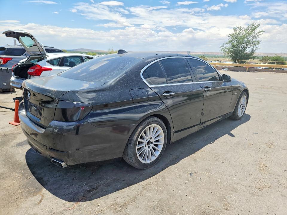 2011 BMW 5 series VIN WBAFU9C57BC783374 COPART salvage auction — NORMAL WEAR, Co - Salvage Title, sold $325 on 2026-07-02 (photo 3)