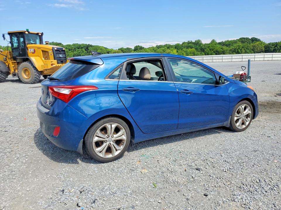 2013 Hyundai Elantra VIN KMHD35LE8DU134097 COPART salvage auction — VANDALISM, Nc - Salvage Certificate Of Title, sold $1,350 on 2026-07-22 (photo 3)