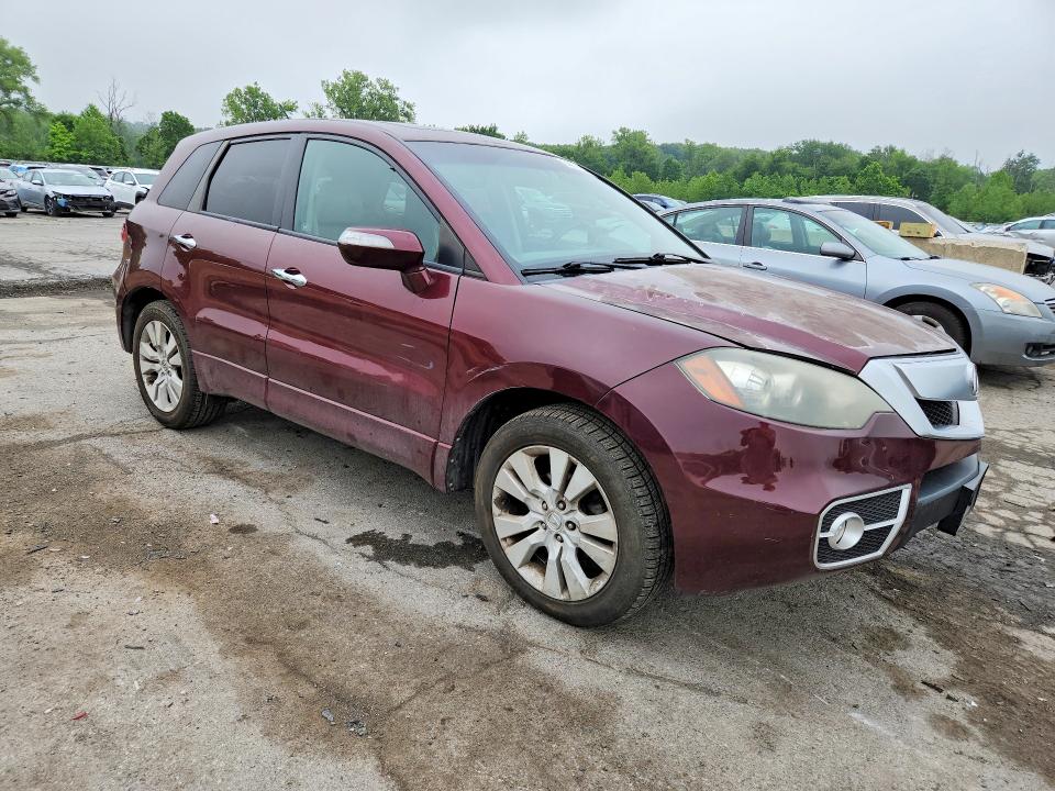 2011 Acura Rdx VIN 5J8TB1H27BA005682 COPART salvage auction — SIDE, NY - MV-907A SALVAGE CERTIFICATE, sold $425 on 2026-07-09 (photo 4)