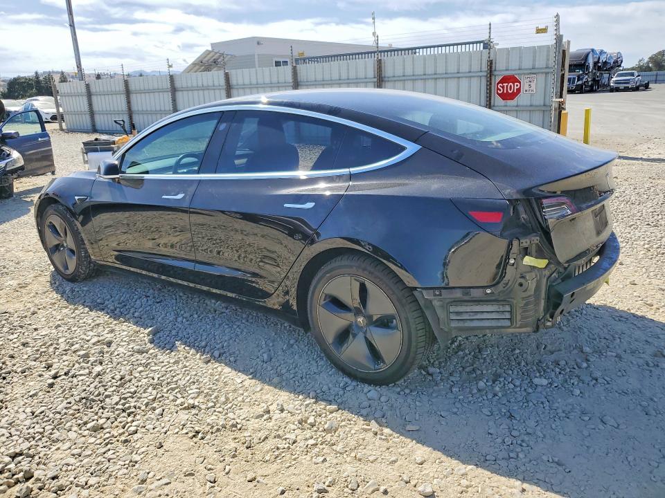 2018 Tesla Model 3 VIN 5YJ3E1EA7JF108303 COPART salvage auction — REAR END, Ca - Salvage Certificate, sold $4,000 on 2026-07-14 (photo 2)