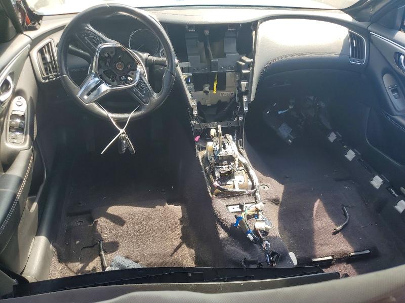 2020 Infiniti Q50 VIN JN1EV7AP2LM203869 COPART salvage auction — VANDALISM, Ca - Salvage Certificate, sold $250 on 2026-07-27 (photo 8)