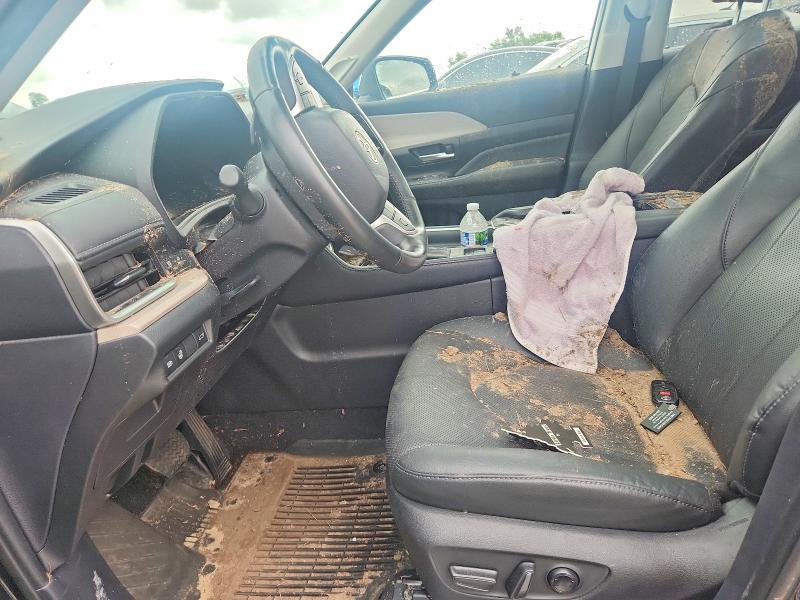 2025 Toyota Highlander VIN 5TDAAAB54SS081195 COPART salvage auction — FRONT END, MI - CERT OF TITLE-FLOOD VEHICLE, sold $4,650 on 2026-07-23 (photo 7)