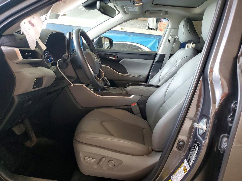 2022 Toyota VIN 5TDGBRCH5NS558736 COPART salvage auction — FRONT END, Ny - Mv-907A Salvage Certificate, sold $550 on 2026-07-27 (photo 7)