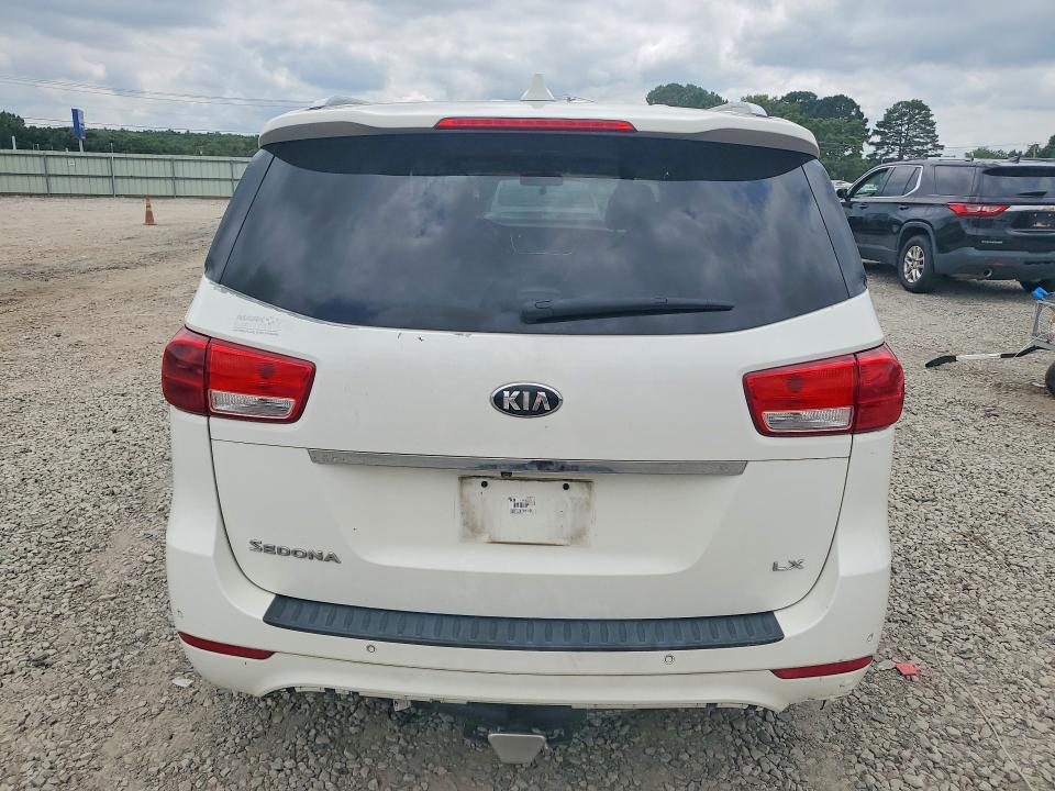 2017 Kia SEDONA VIN KNDMB5C18H6323007 COPART salvage auction — MECHANICAL, Ar - Certificate Of Title, sold $1,050 on 2026-07-20 (photo 6)
